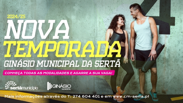 Ginásio e Piscina Municipal iniciam nova época desportiva