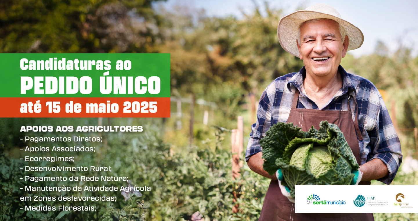 Candidaturas ao Pedido Único decorrem até 15 de maio