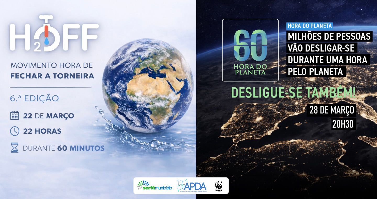 Município da Sertã promove consciencialização ambiental com H2OFF e Hora do Planeta