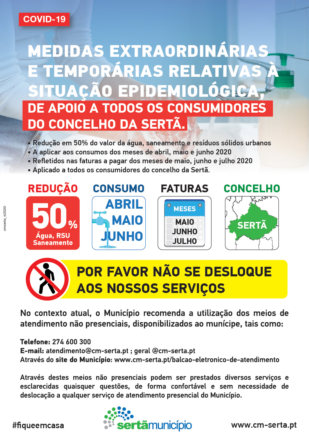 med apoio covid agua crtz