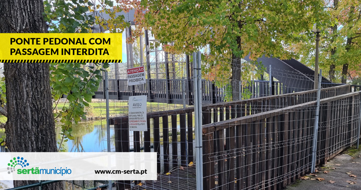 Serta-PontePedonalInterdita