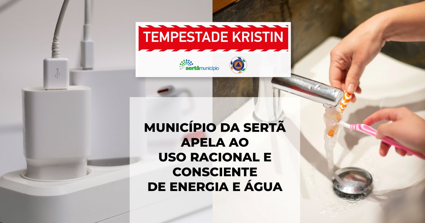 Município da Sertã apela ao uso consciente de luz e água