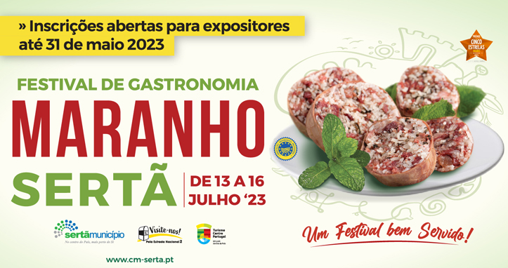  Festival de Gastronomia do Maranho - Inscrições para expositores decorrem até 31 de maio