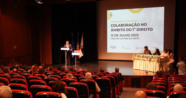 Município da Sertã assinou acordo com IHRU em cerimónia com Ministra da Habitação