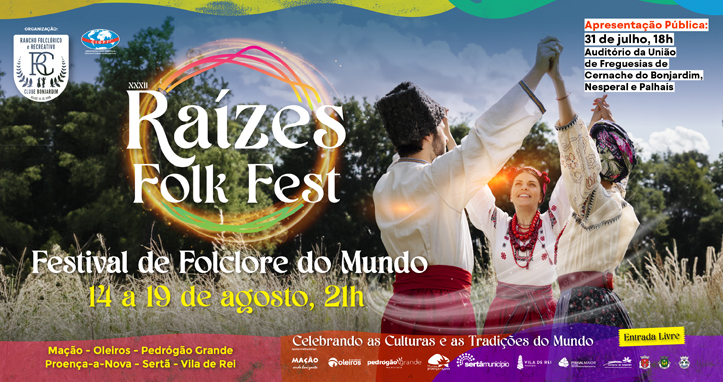 Apresentação pública do «Raízes Folk Fest»